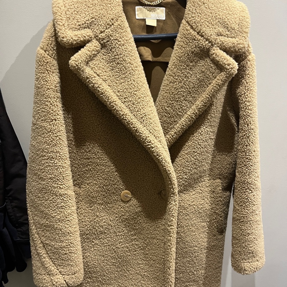 Michael Kors Camel Teddy Jacket